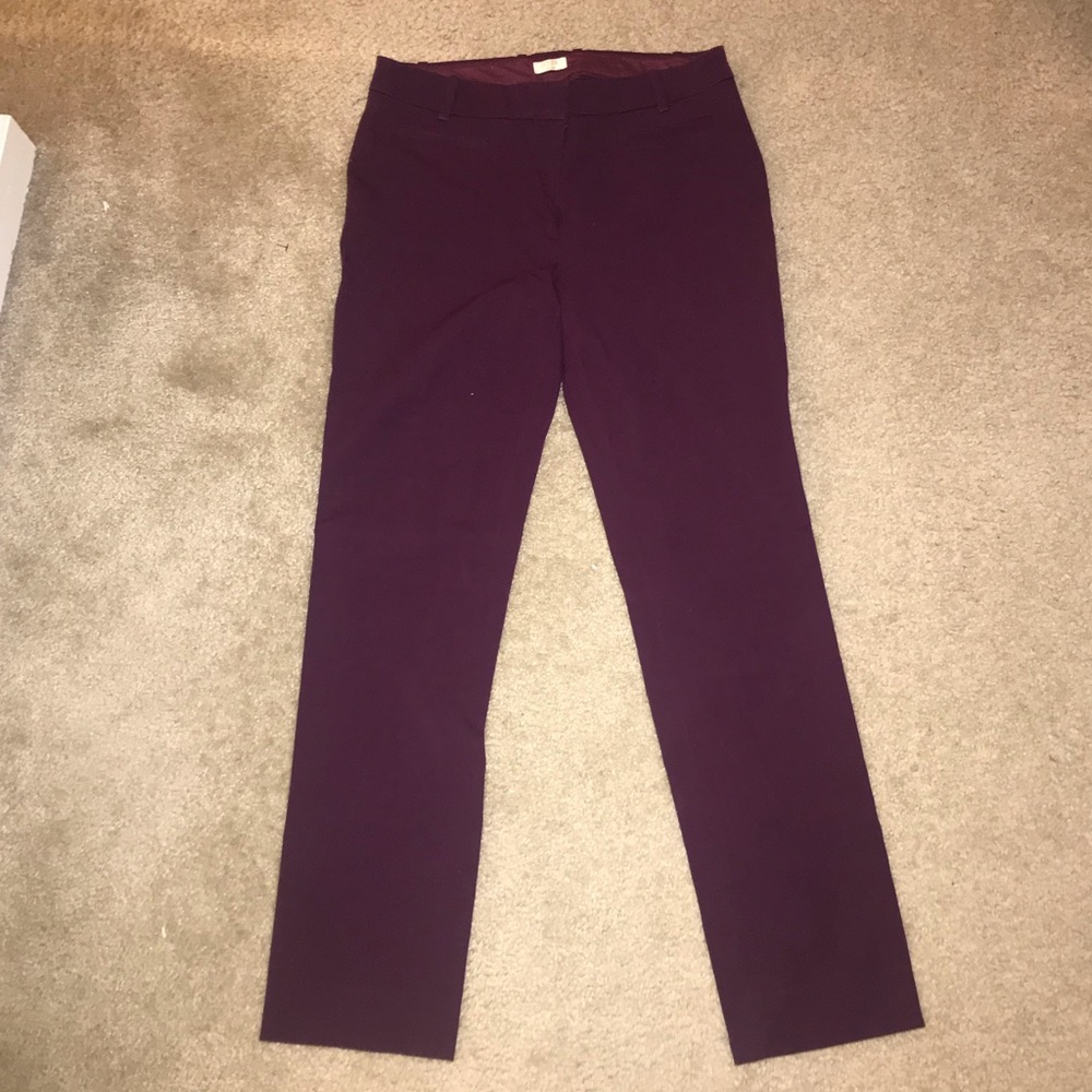 NWOT J. Crew straight leg slacks